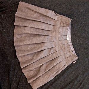Gray pleated skirt from jcrew kids (crew cuts) size 10